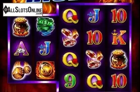 Reels screen. Wild Fire Riches from Ainsworth