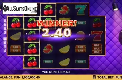 Win screen