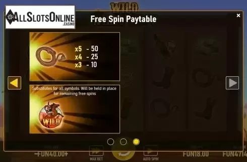 Paytable 3