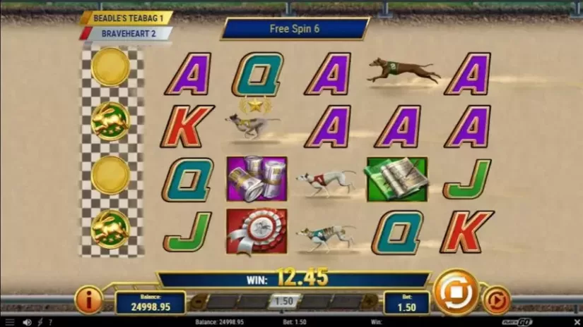 Wildhound Derby slot screenshot 4