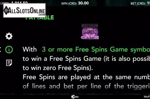 FS feature screen
