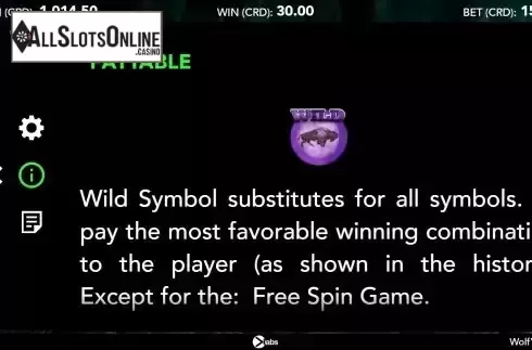 Wild screen