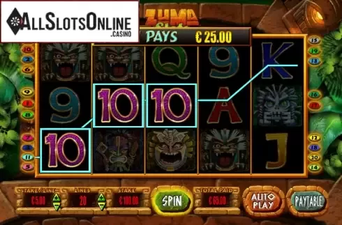 Win Screen . Zuma (Gamesys) from Gamesys
