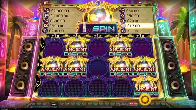 Ancient Disco slot screenshot 6