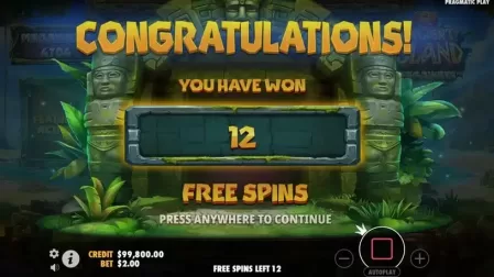 Ancient Island Megaways slot screenshot 2