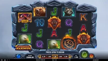 Beasts of Fire Maximum slot screenshot 1