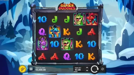 Blaze Buddies slot screenshot 1