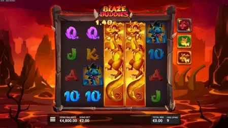 Blaze Buddies slot screenshot 5