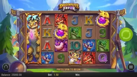 Dragonfate’s Favor slot screenshot 1