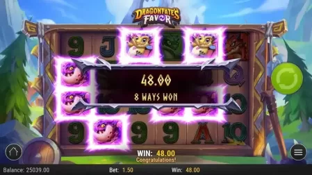 Dragonfate’s Favor slot screenshot 3