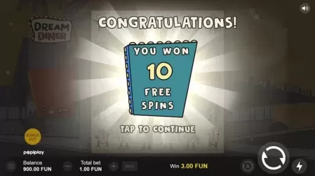 Dream Diner slot screenshot 3