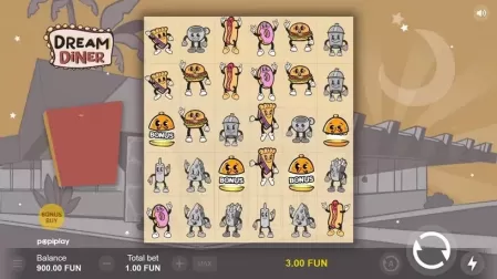 Dream Diner slot screenshot 2