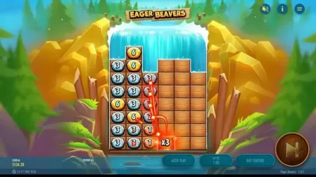 Eager Beavers slot screenshot 5