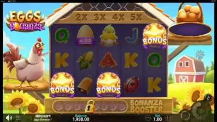 Eggs Bonanza slot screenshot 2