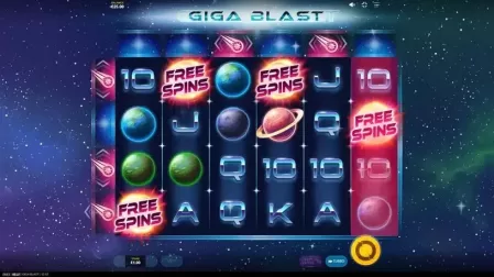 Giga Blast slot screenshot 2