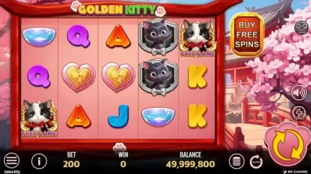 Golden Kitty slot screenshot 1