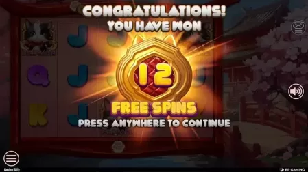 Golden Kitty slot screenshot 3