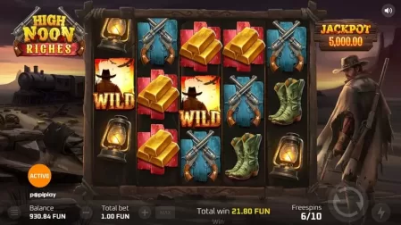 High Noon Riches slot screenshot 5