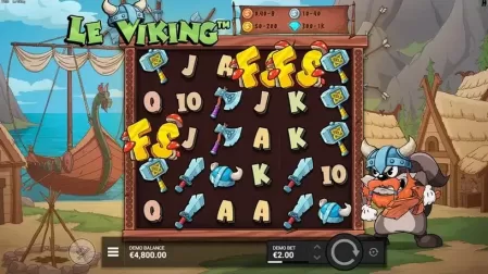 Le Viking slot screenshot 1