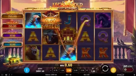 Legion Gold Reckoning slot screenshot 2