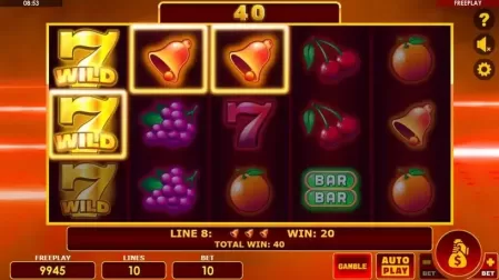 Lucky Golden 7 slot screenshot 4