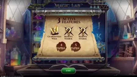 Magic Lab slot screenshot 4