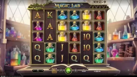 Magic Lab slot screenshot 1