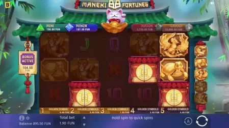 Maneki 88 Fortunes slot screenshot 3