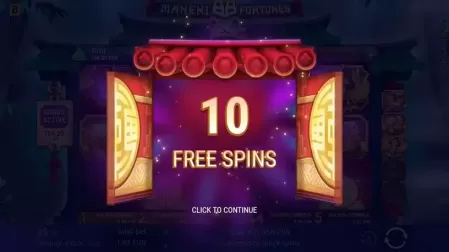 Maneki 88 Fortunes slot screenshot 4