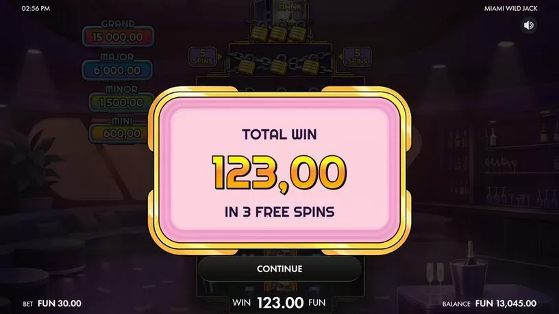 Miami Wild Jack slot screenshot 6