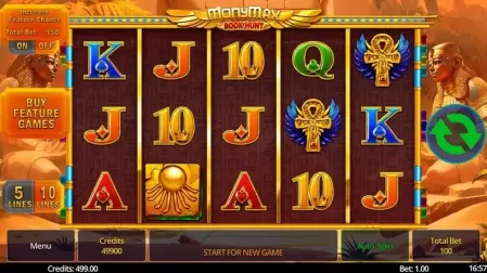 MonyMax Book Hunt slot screenshot 1