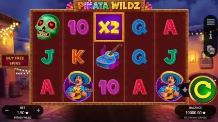 Pinata Wildz slot screenshot 1
