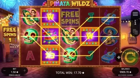 Pinata Wildz slot screenshot 4