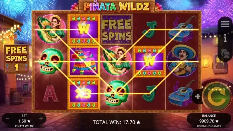 Pinata Wildz slot screenshot 4