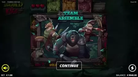 Roadkill slot screenshot 2