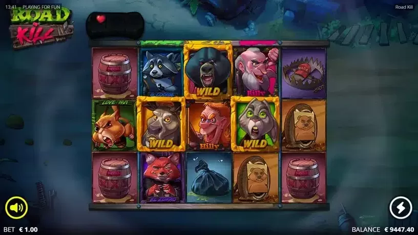 Roadkill slot screenshot 4