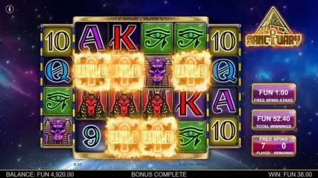 Sanctuary slot screenshot 6