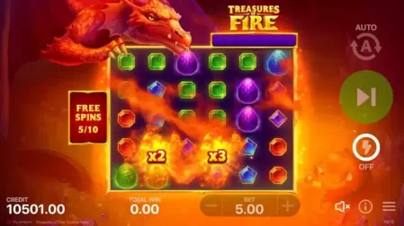 Treasures of Fire: Scatter Pays slot screenshot 4