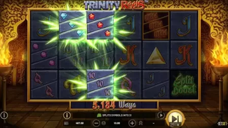 Trinity Reels slot screenshot 5