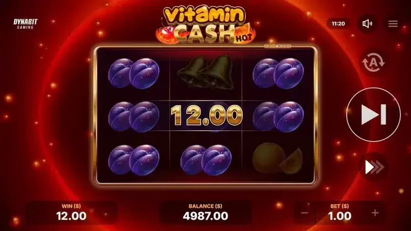 Vitamin Cash Hot slot screenshot 