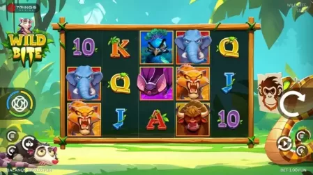 Wild Bite slot screenshot 1
