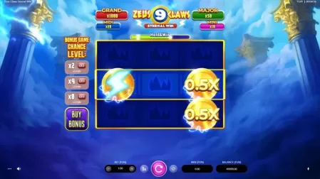 Zeus Claws Eternal Win slot screenshot 2