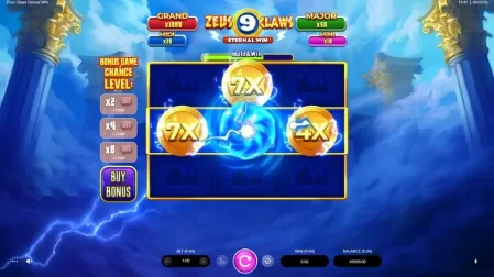 Zeus Claws Eternal Win slot screenshot 3
