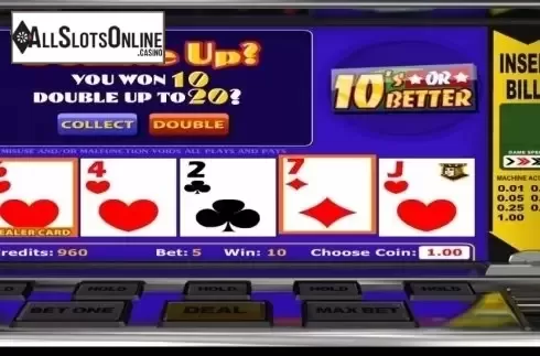 Gamble 2. 10's or Better (Betsoft) from Betsoft