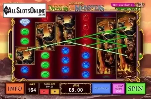 Win screen 2. Age of the Gods Medusa & Monsters from Playtech Origins