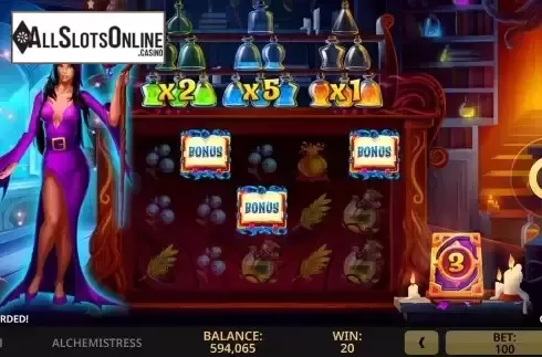Free Spins Win Screen