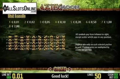 Winlines. Aztec Moon HD from World Match