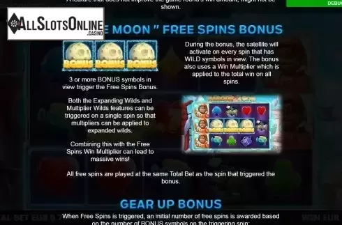 FS bonus screen