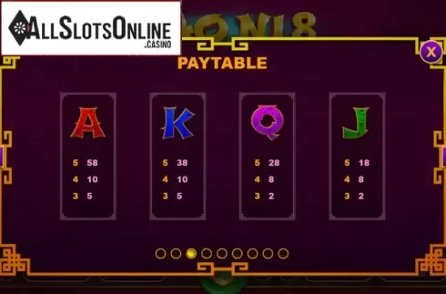 Symbols. Bao Ni 8 from RTG
