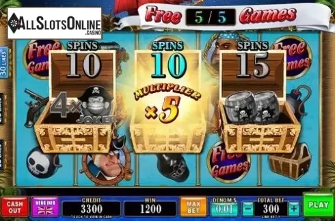 Reel Screen. Betty Bones from FUGA Gaming